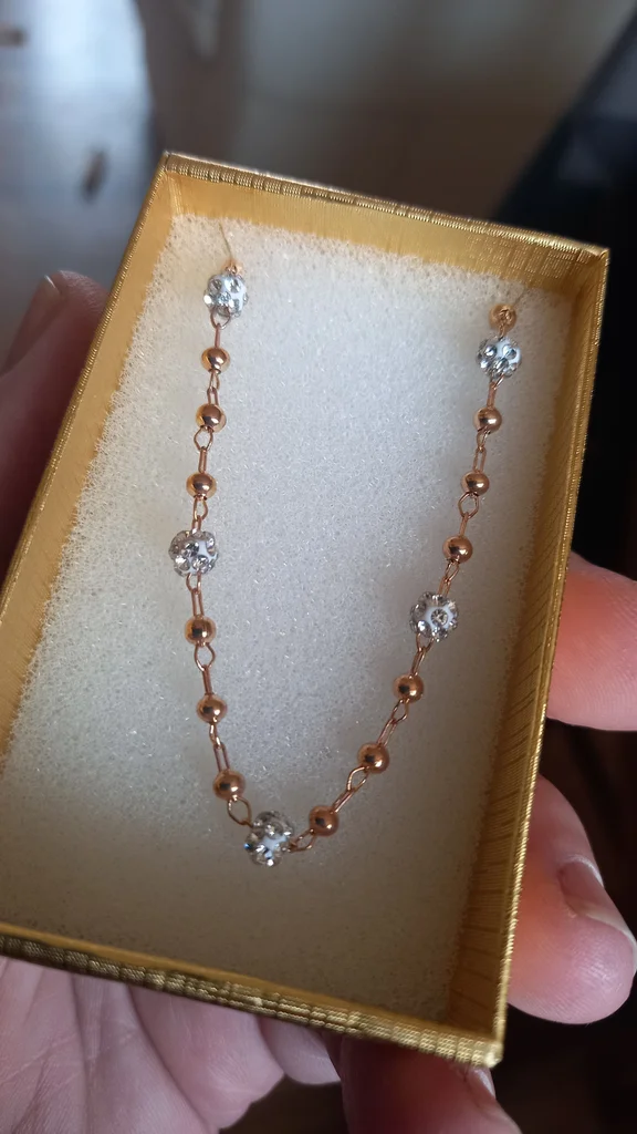 Collier avec strass – photo 2